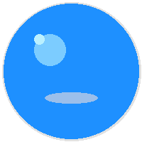 blue bubble
