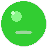 green bubble